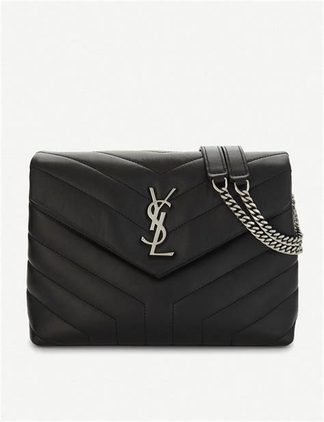 borsa ysl con manico di corno|Borse Yves saint laurent in Pelle Nero .